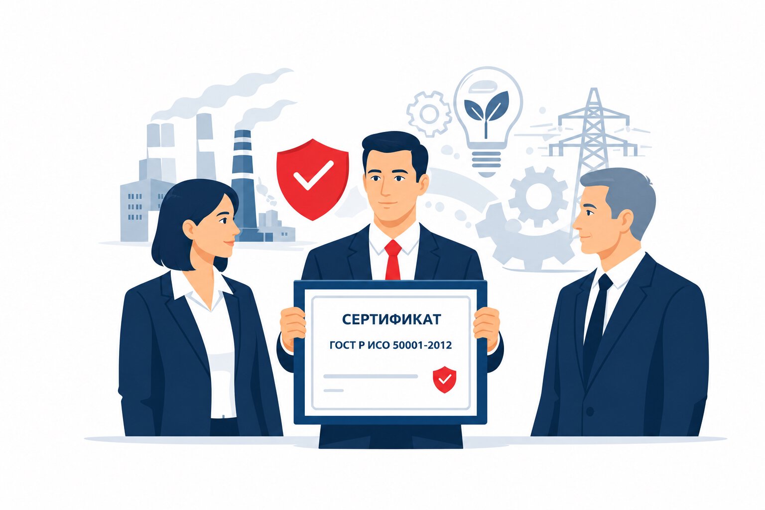 Оформление сертификата ГОСТ Р ИСО 50001-2012 в Петрозаводске и по всей республике Карелия