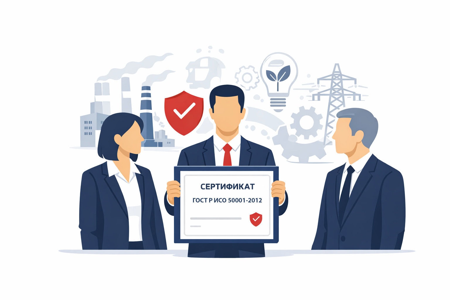 Оформление сертификата ГОСТ Р ИСО 50001-2012 в Петрозаводске и по всей республике Карелия