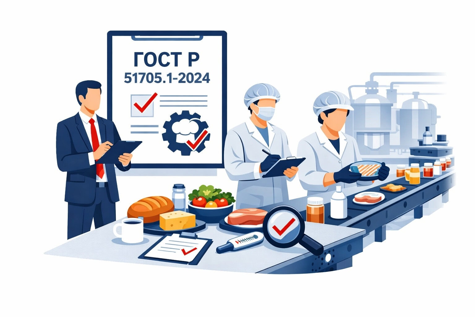 Оформление ГОСТ Р 51705.1 2024 ХАССП в Петрозаводске